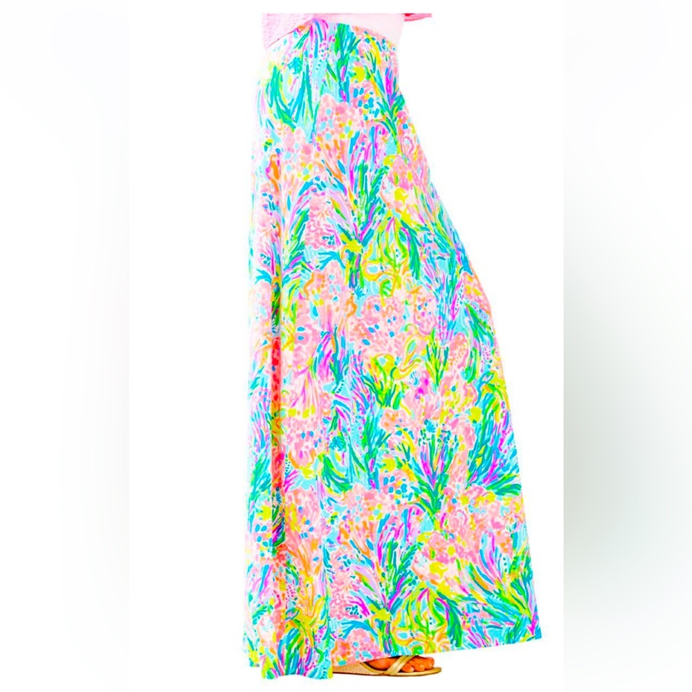 Lilly Pulitzer Colorful Maxi Skirt - Size XXS